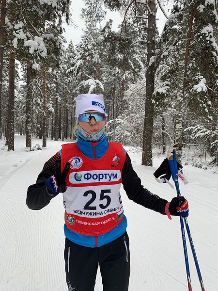 Лыжница из Рузского округа участвует во Всероссийских соревнованиях  
