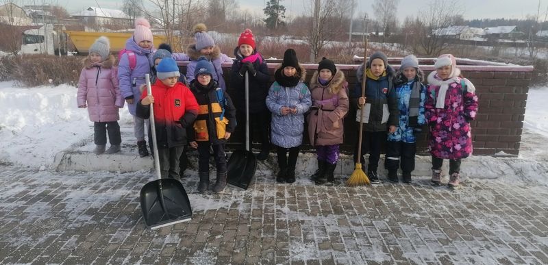 Колюбакинские школьники присоединились к акции «Подмосковный волшебник»