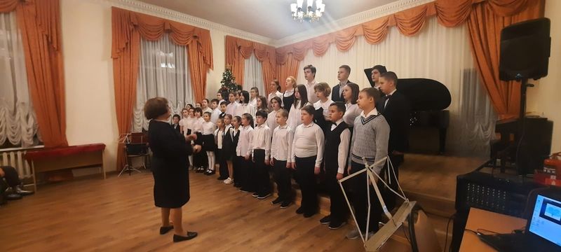 В Рузской школе искусств прошел новогодний концерт