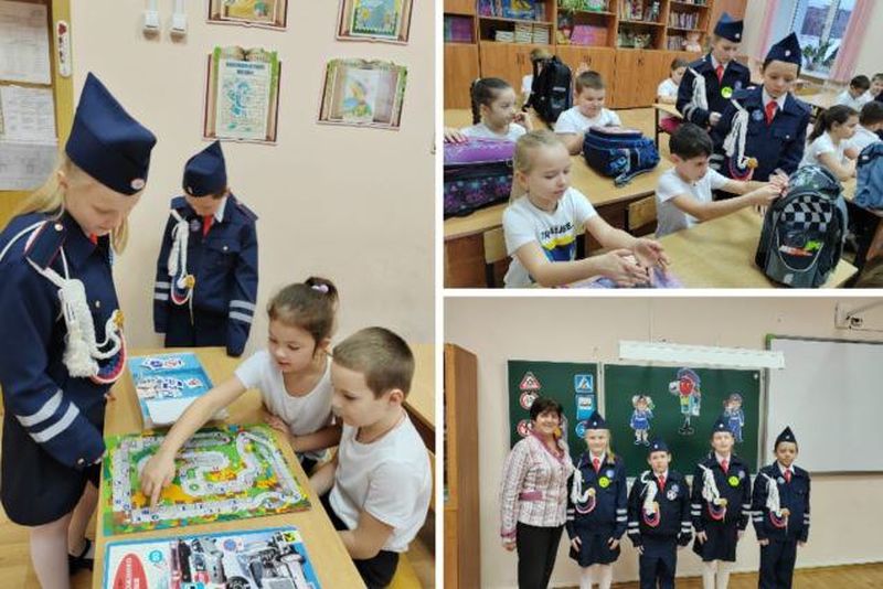 Тучковским школьникам напомнили о необходимости знать ПДД