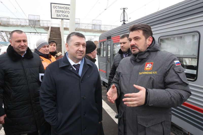 Николай Пархоменко и Петр Потапов проверили состояние железнодорожной инфраструктуры
