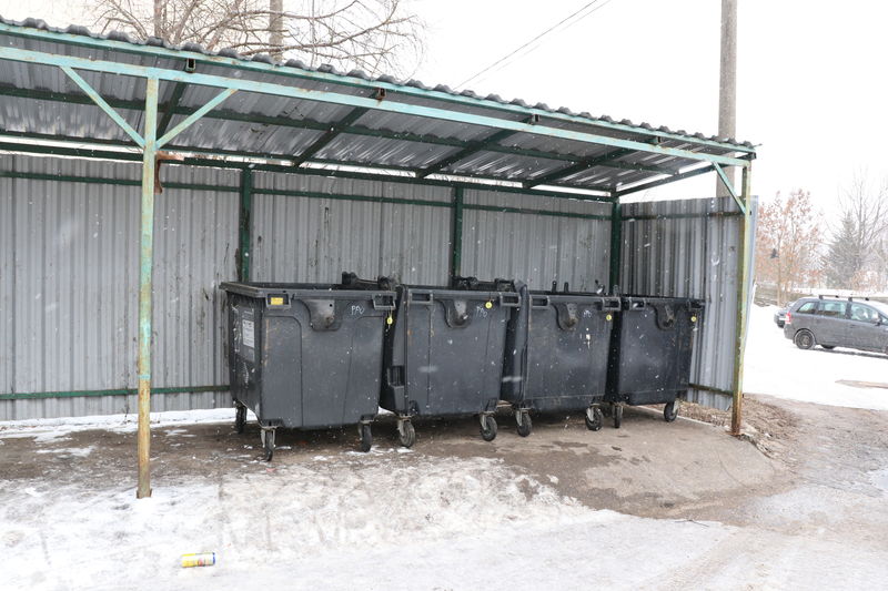  В Рузском округе регулярно убирают снег и мусор на контейнерных площадках