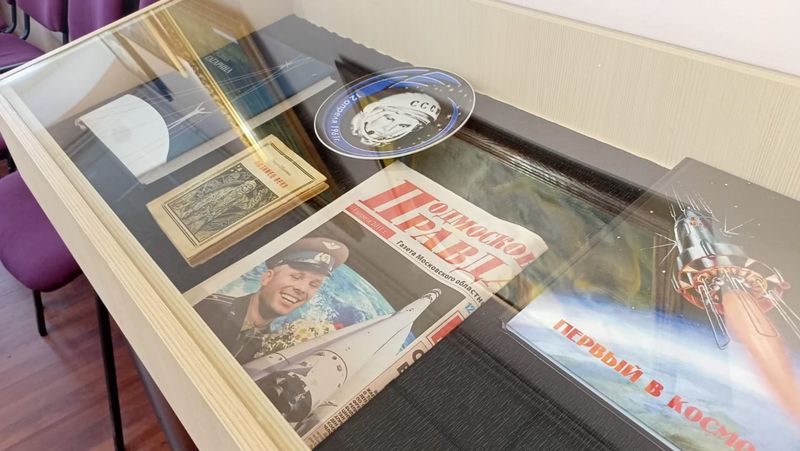 В Рузском краеведческом музее открыта временная экспозиция ко Дню космонавтики 