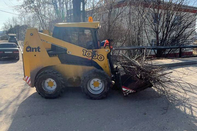  В Рузском округе кронируют деревья