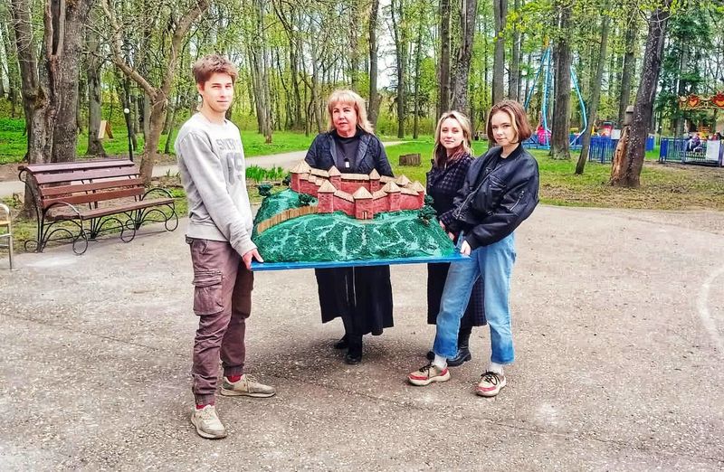 Студенты МГКИ создали макет древнего кремля в Рузе