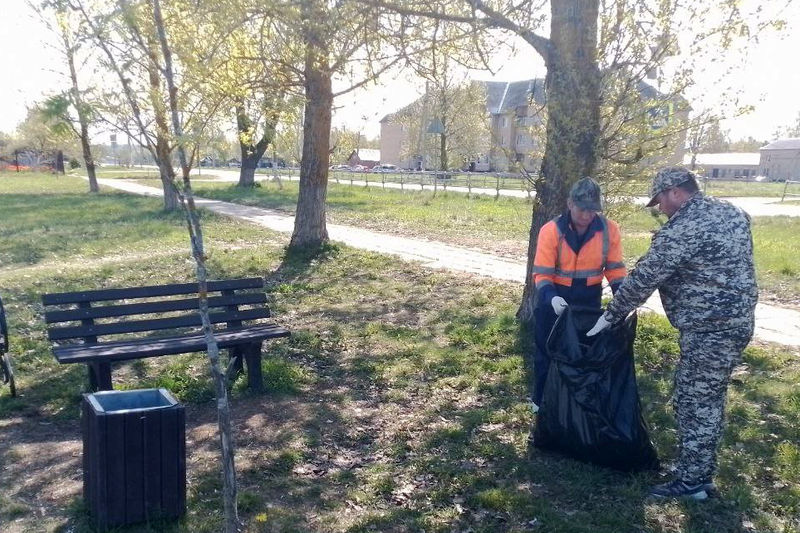 В Рузском округе продолжаются работы по наведению чистоты