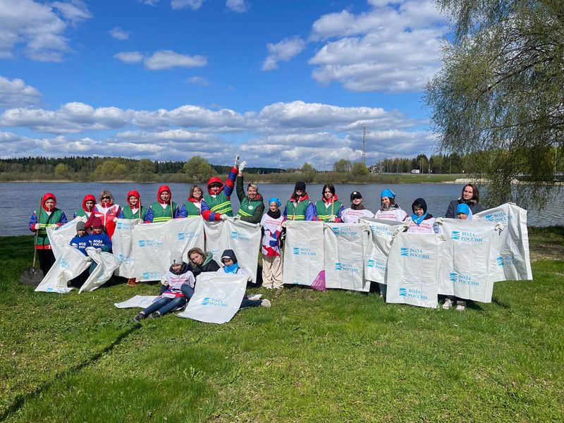 Волонтеры примут участие в экологической акции «Вода России»