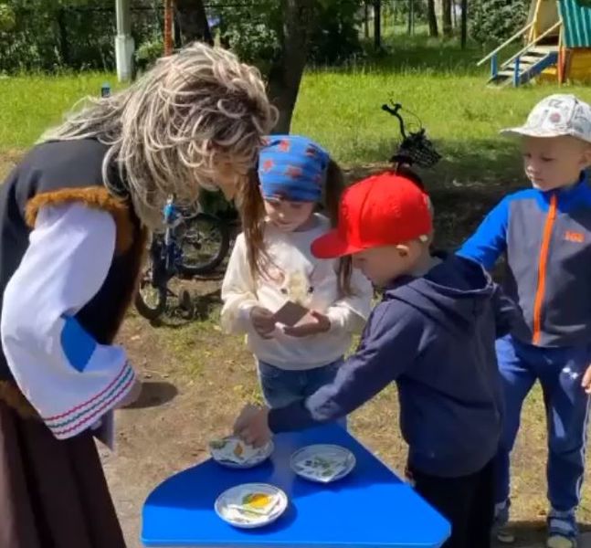 Нововолковские дошкольники участвовали в экологическом квесте