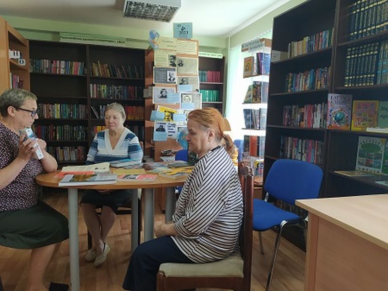 Встреча в Тучковской библиотеке посвящалась юбилею Рузы