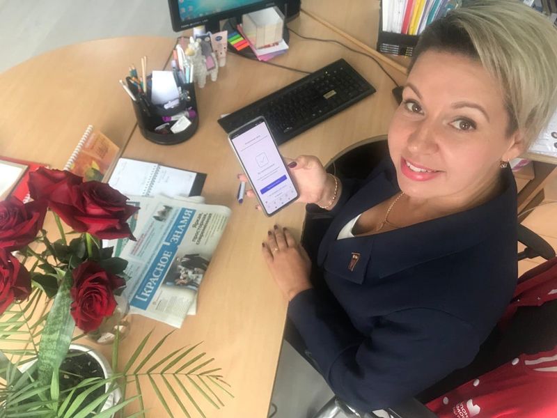 Депутат Надежда Квасова проголосовала на выборах губернатора дистанционно