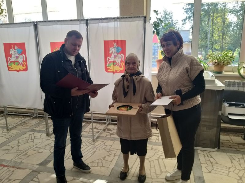 В Космодемьянском проголосовала 95-летняя жительница