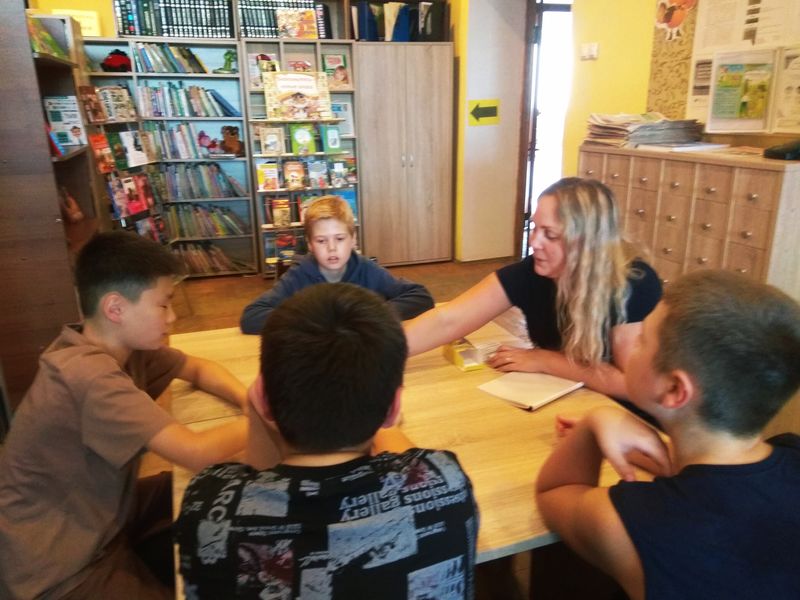 Космодемьянские школьники закрепили свои знания в библиотеке