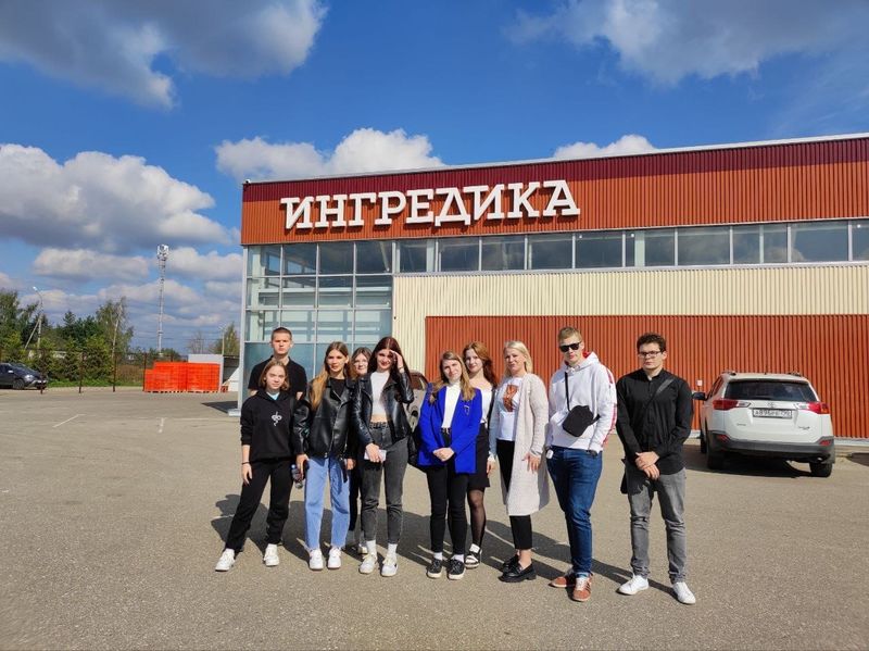 Тучковские студенты побывали на предприятии 