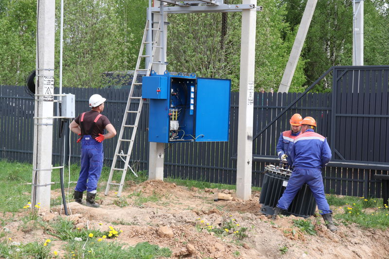 В Рузском округе ремонтируют энергообъекты 