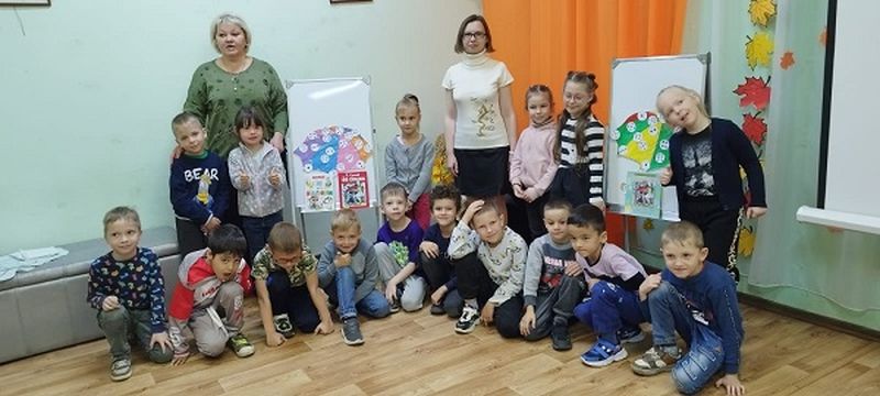 Рузские дошколята рассказывали сказку о дружбе по картинкам