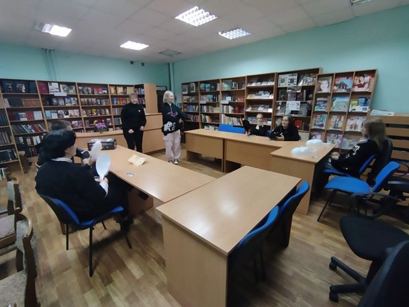 Рузские ребята сразились в «Мафию» в библиотеке