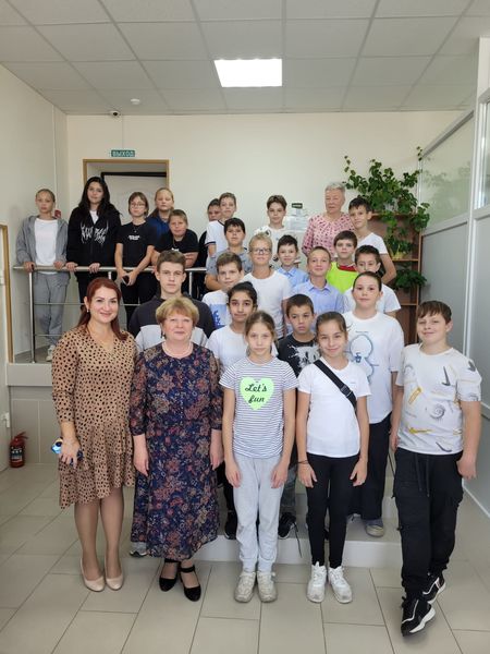 Рузский архив посетили пятиклассники из гимназии №1 Рузы