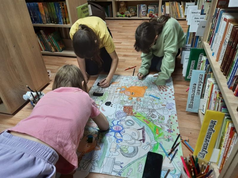 В Тучковской библиотеке – и поиграть, и домашнее задание сделать