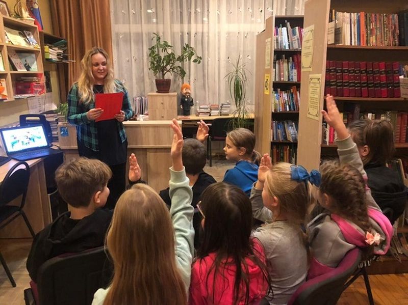 Встреча в Космодемьянской библиотеке посвящалась книгам о животных 