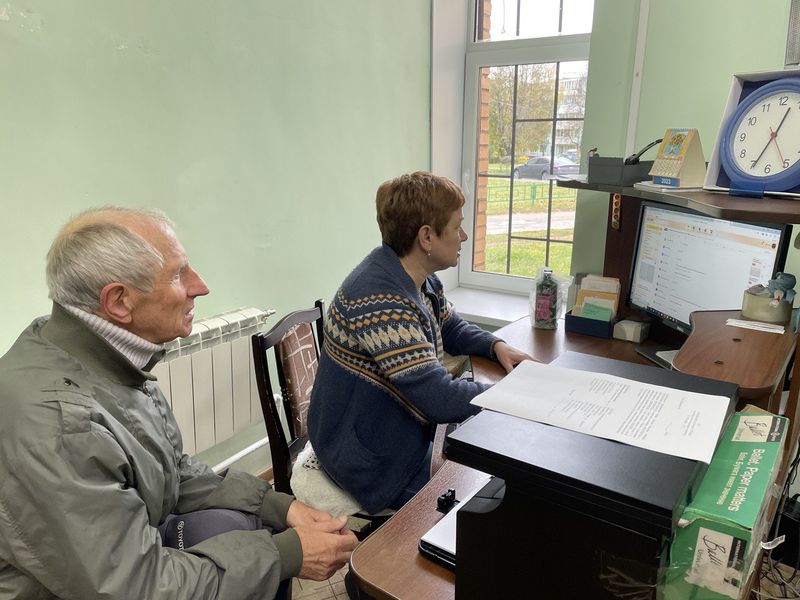 Рузские пенсионеры изучали программу для подготовки презентаций