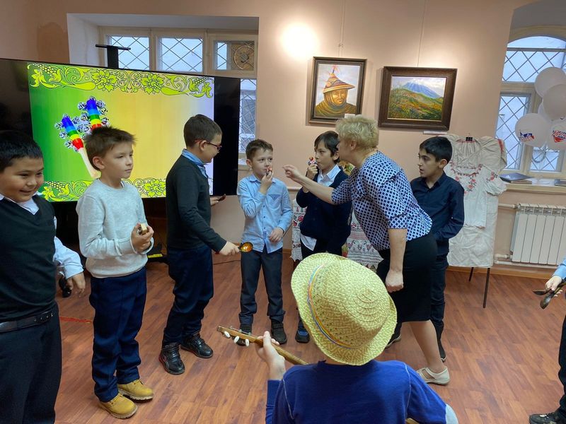 Рузские школьники участвовали в музейном уроке     