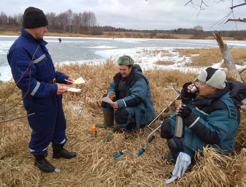 Спасатели ГКУ МО «Мособлпожспас» провели патрулирование водохранилищ Рузского  округа    
