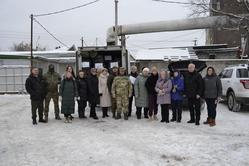 Гуманитарный груз из Тучково доставлен в районы Авдеевки и Луганска 