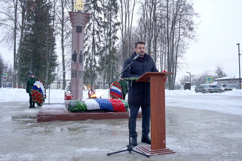 В Тучково отметили 82-ю годовщину освобождения поселка