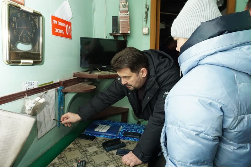 Николай Пархоменко проверил работу котельной в Брикете