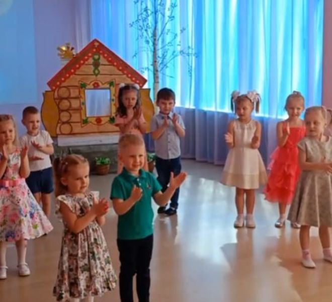 В Нововолковском детсаде прошел весенний праздник