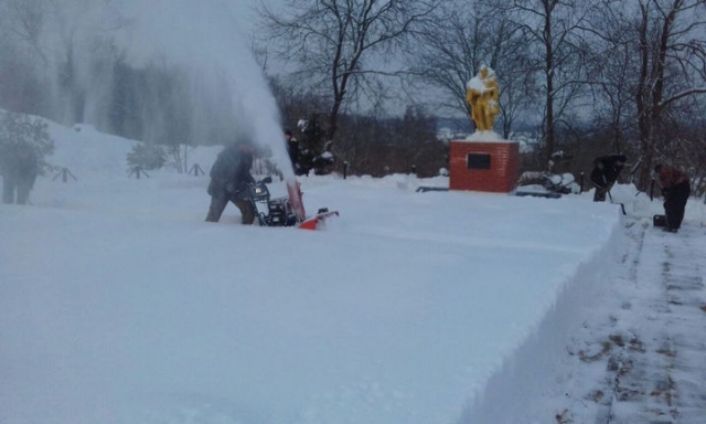 Коммунальщики Рузского округа мобилизованы на борьбу со снегопадом