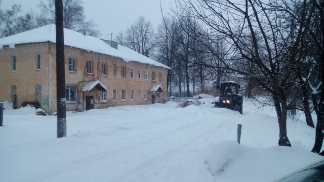 Оперативный штаб по уборке снега создан в Рузском городском округе