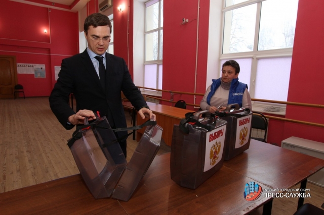 Избирательные участки Рузского округа откроются гимном России