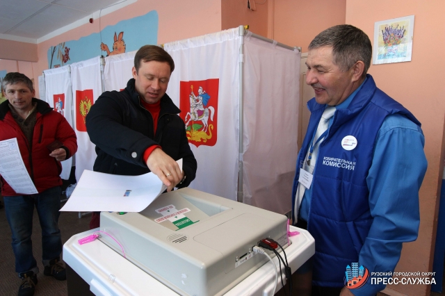 Более половины избирателей Рузского городского округа приняли участие в выборах