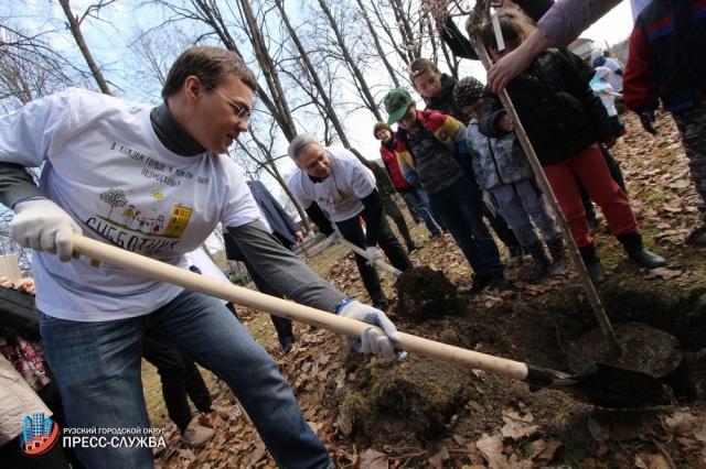 Максим Тарханов: «Более семи тысяч деревьев высадят в Рузском округе в рамках акции 