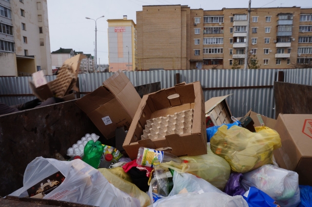 Мусоровывозящие компании начали уборку мусора с контейнерных площадок в Рузе
