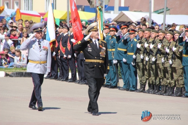 9 мая в Рузе состоялся Парад Победы