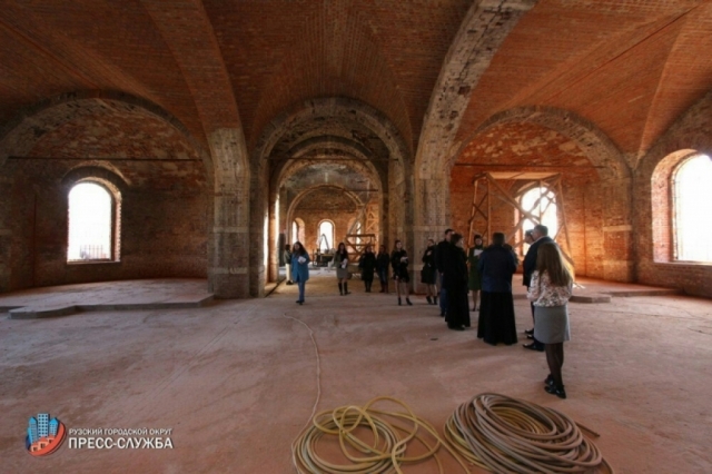 До конца года восстановят храм в селе Никольское Рузского округа
