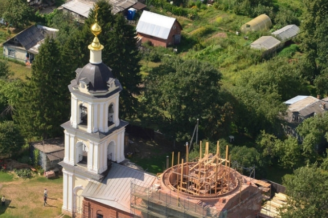На Горбовский храм в Рузском округе установят крест