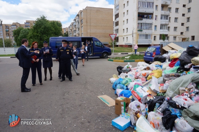 Работа площадки временного накопления отходов позволяет решать проблему вывоза отходов из Рузского городского округа