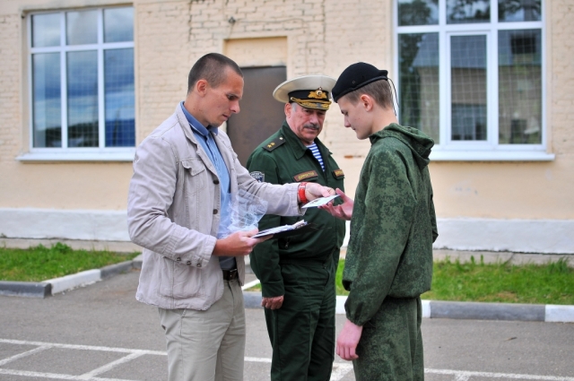 Золотые знаки ГТО получили воспитанники Рузского казачьего кадетского корпуса