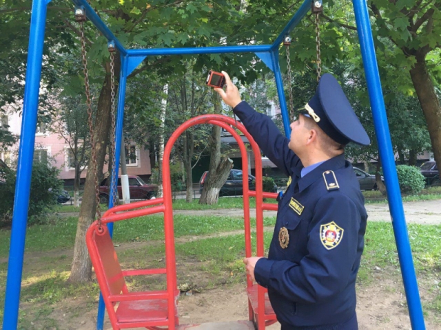 Госадмтехнадзор проверил все детские площадки в Рузском округе