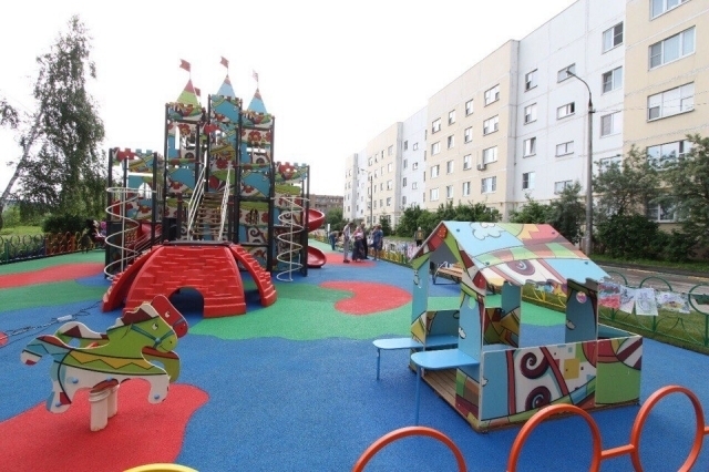 Две новые детские площадки откроют в Рузе