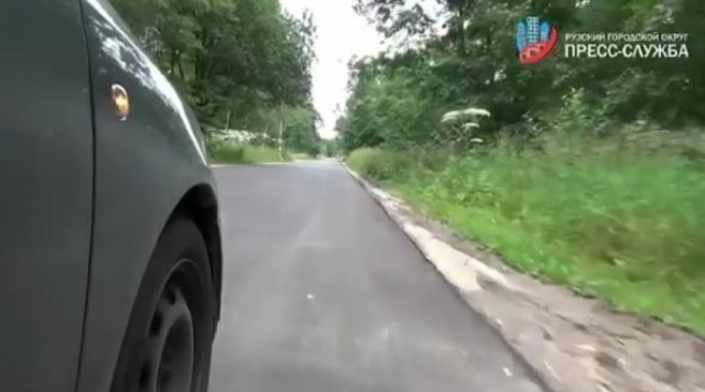 Глава Рузского округа попросил жителей оставить замечания по качеству ремонта дороги в деревне Таблово