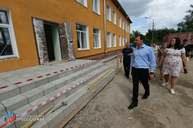 В Рузе в рамках проекта «Новая школа» завершаются работы по строительству пристройки к детскому саду