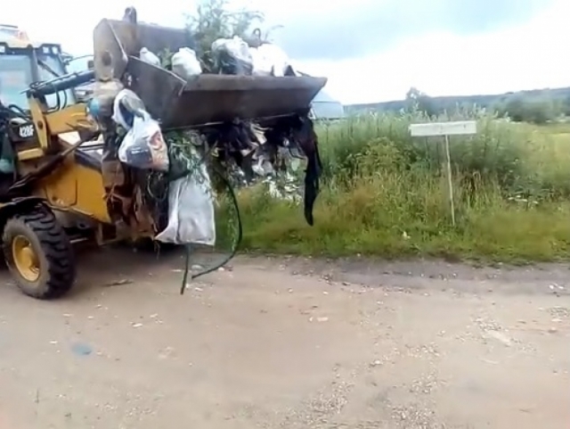 26 несанкционированных навалов мусора ликвидировали в Рузском городском округе