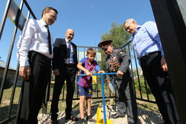 Церемония открытия газопровода состоялась в поселке Дорохово Рузского городского округа