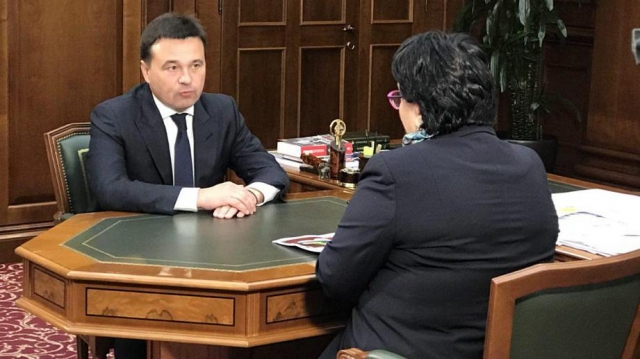 Председатель Мособлизбиркома рассказал Воробьеву об итогах выборов