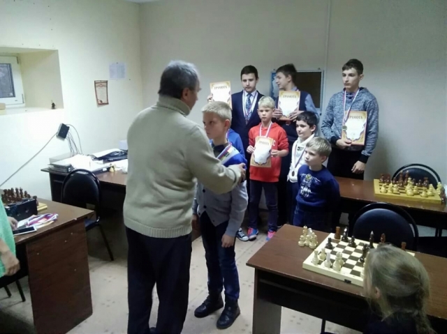 Турнир по шахматам среди школьников прошел в Рузском городском округе