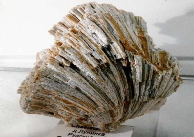 В деревне Лукино нашли кристаллы палеозойской эры 
